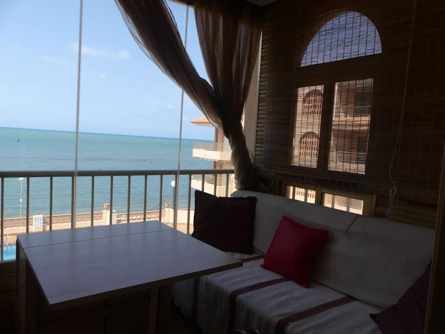 El Balcon De Paqui Apartamento A Pie De Playa La Manga Bagian luar foto