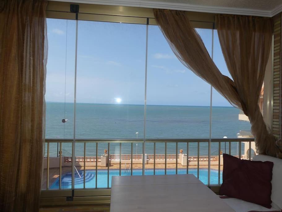 El Balcon De Paqui Apartamento A Pie De Playa La Manga Bagian luar foto