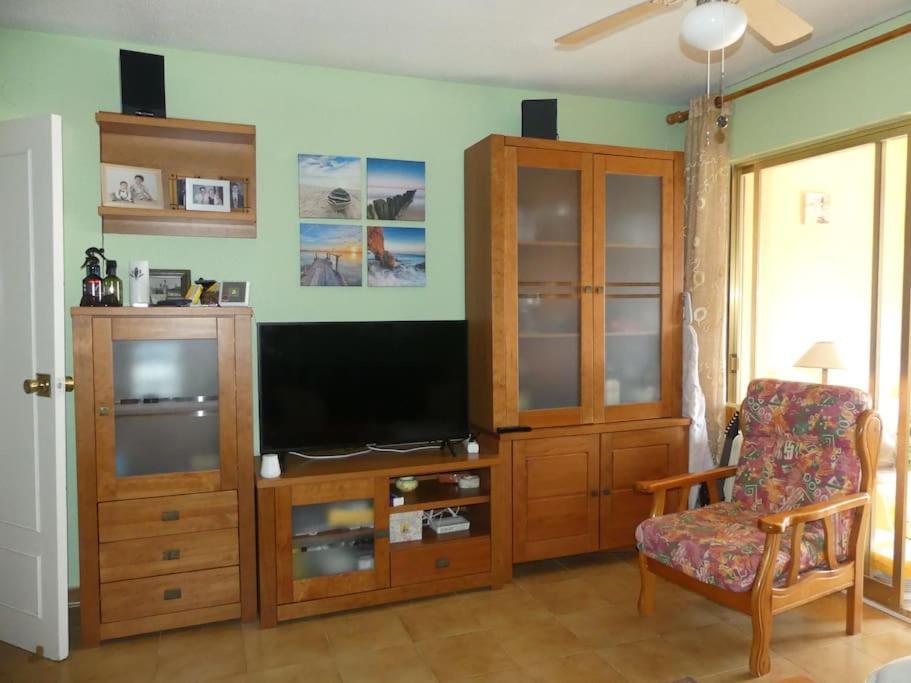 El Balcon De Paqui Apartamento A Pie De Playa La Manga Bagian luar foto